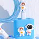 thumbnail image 2 of Protector de cable en espiral, cubierta protectora del cargador Enchufe de carga de astronauta Estuche protector Cargadores Protector de cable Diseño fácil de usar, 2 of 5