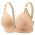thumbnail image 3 of Weiqiqre Sports Bras for Women High Support Plus Size Comfortable Front Closure Bras Full Coverage No Underwire Everyday Bra, 3 of 4
