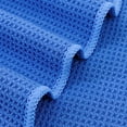 thumbnail image 2 of Ultra Premium Microfiber Kitchen Dish Cloth Waffle Weave, 8 Pack (12x12 in, Blue), 2 of 5