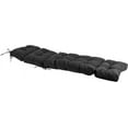 thumbnail image 5 of ZXNYH Indoor/Outdoor Chaise Lounge Cushion,Spring/Summer Seasonal Replacement Cushions. (Charcoal Black/Grey), 5 of 5