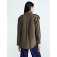 thumbnail image 3 of Scoop Women's and Women's Plus Utility Shirt, Sizes XS-4X, 3 of 6