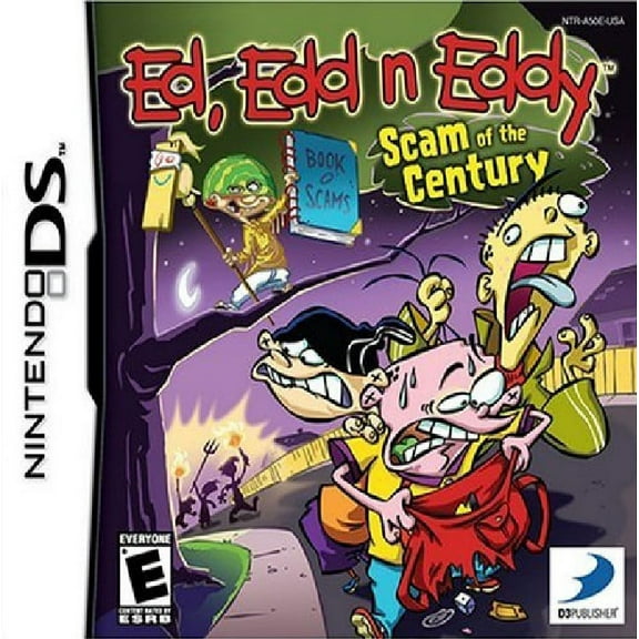 Restored Ed, Edd 'n Eddy: Scam of the Century (Nintendo DS, 2007) (Refurbished)