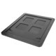 thumbnail image 5 of Pantalla corrediza para puerta de malla para perros y gatos pequeños para mascotas con suministro de solapa magnética, instalación sencilla, color negro grande, 5 of 12