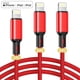 thumbnail image 1 of Cshidworld Paquete de 3 [Certificado por Apple MFi] Cargador Lightning Cables (3/6/6 Pies), Cable de Carga Rápida de Nylon Compatible con iPhone 13/13 pro/12/11/11 Pro/X/XS Max/XR/ iPad Air 2/Mini Ai, 1 of 8