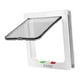 thumbnail image 4 of Puerta para mascotas, puerta para gatos, perros pequeños, resistente a la intemperie, fácil de instalar, solapa transparente para mascotas SG, 4 of 9