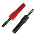 thumbnail image 6 of 4mm male to 2mm female banana plug connector Test probes converter adapter set, 6 of 7