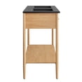 thumbnail image 3 of Pemberly Row 48" Double Sink Bathroom Vanity in Natural Black, 3 of 10
