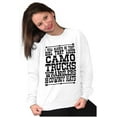 thumbnail image 4 of Country Cutie Rock N Roll Booty Women Crewneck Sweatshirt Brisco Brands S, 4 of 6