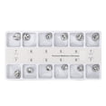 thumbnail image 1 of 12 coronas de metal para muelas dentales de acero inoxidable que restauran la función de masticación Coronas de metal para muelas dentales para adultos, 1 of 10