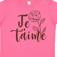 thumbnail image 4 of Inktastic Je T'aime Boys or Girls Toddler T-Shirt, 4 of 5