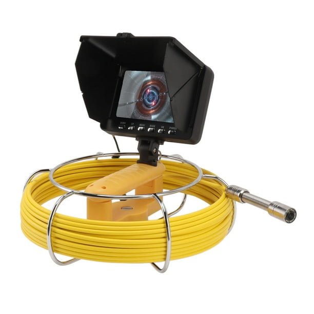Cámara Impermeable para Tuberías Fafeicy Cámara de Alcantarillado con Pantalla LCD de 5 Pulgadas Tarjeta de Memoria de 8 GB y ángulo de Visión de 110 Grados para Inspección ANGGREK Otros