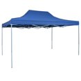 thumbnail image 1 of vidaXL Foldable Tent Pop-Up 3x4.5 m Blue, 1 of 5
