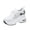 White, variant on Willtoo Orthopedic Shoes for Women Wedge Platform Sneakers, Breathable Knit Mesh Lace‑Up Arch Support Walking Shoes, Non Slip Thick Sole Casual Fashion Sneakers