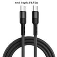 thumbnail image 5 of 1x USB C To USB C 100WDual Type-C Charging Data Sync USB Cable'AU., 5 of 8