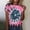 Gray#40, variant on Summer T Shirts Tops for Women Oversized Crewneck Tie Dye Printed Cotton Like Short Sleeve Top Womens Casual Round Neck Loose Lightweight Comfy Tee Shirt