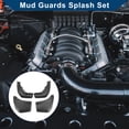 thumbnail image 2 of Unique Bargains Mud Flaps Splash Guards W/Mount Accessories for Land Rover Evoque Prestige with radar 2013-2022 Front Rear Mud Guards 1 Set, 2 of 6