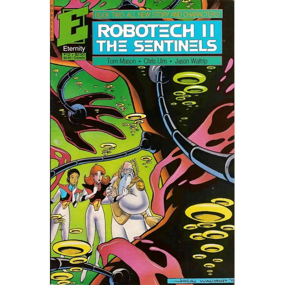 Robotech II: The Sentinels Book II #12 VF ; Eternity Comic Book