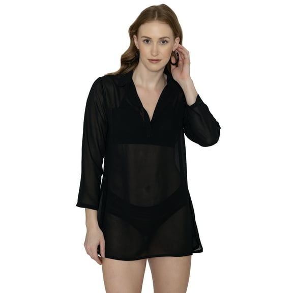 HAPPY BAY Women's Beachwear Summer Swim Beach Dress Cover ups for Swimwear Women Short Tank Swimsuit Coverups Tops M 2977