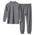 thumbnail image 6 of Amidoa Girls 2 Piece Outfits Soft Cute Long Sleeve Top and Pants Fall Winter Kids Clothing Sets Gray Size 12, 6 of 6