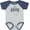 Heather and Navy, variant on Inktastic It's Home- State of Nevada Outline Distressed Text Boys or Girls Baby Bodysuit