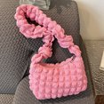 thumbnail image 1 of Bolso Hobo de plumón para mujer, bolso de mano acolchado con nube, bolso de compras versátil para axila, 1 of 9