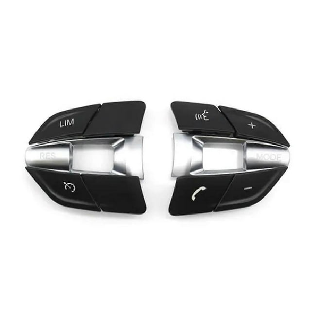Car Steering Wheel Button Knob Replacement for F10 F11 F30 F31 F34 F01 F02 F07 F06 F12 F25 F26 F15 F16 M2 M3 (A)