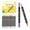 Yellow, variant on Dual Tip Acrylic Paint Pens Markers, Premium Acrylic Paint Pens for Wood, Canvas, Stone, Rock Painting, Glass, Ceramic Surfaces, DIY Crafts Making Art Supplies(12 Pack 24 Colors), 6.61Inches