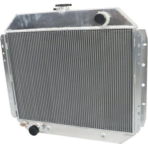 labwork Full Aluminum Radiator 4 Row Core Replacement for Ford F100 F150 F250 F350 Pickup Truck 1966-1979