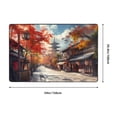 thumbnail image 5 of Area Rugs For Living Room Decor - Kyoto Autumn Street Anti Slip Throw Washable Rugs 3x5 For Bedroom, Soft Indoor Carpet For Bedroom Living Room 60x39In, 5 of 5