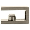 thumbnail image 4 of CRL EH35 Brushed Nickel Double Set Screw Clamp for 1/4" to 5/16" Glass, 4 of 6