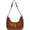 A-brown, variant on Women's Hobo Bag PU Leather Crossbody Shoulder Bags Trendy Mini Purses Underarm Handbags Top Handle Bag Totes