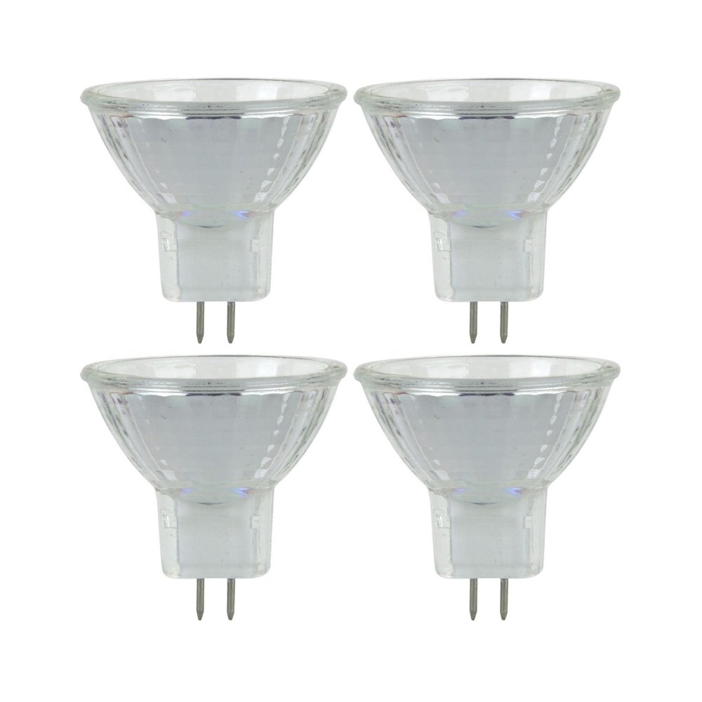 Sterl Lighting Pack Of 4 MR11 Precision Reflector Fiber Optic Halogen