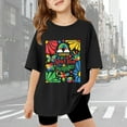 thumbnail image 2 of ibiyuan Autism Awareness Shirt Kids Girls Boys Autistic Graphic Tshirt Autism Acceptance Short Sleeve Tops,Black, 2 of 9