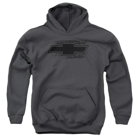 Chevrolet - Bowtie Burnout - Youth Hooded Sweatshirt - Medium