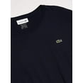 thumbnail image 2 of Lacoste Men's Long Sleeve 100% Pima Cotton V-Neck T-Shirt Basic Tee, 2 of 4