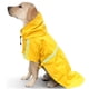 thumbnail image 1 of Chubasquero impermeable para perros, chubasquero para cachorros al aire libre, poncho de lluvia para perros con chubasquero reflectante de PU para perros, 1 of 6