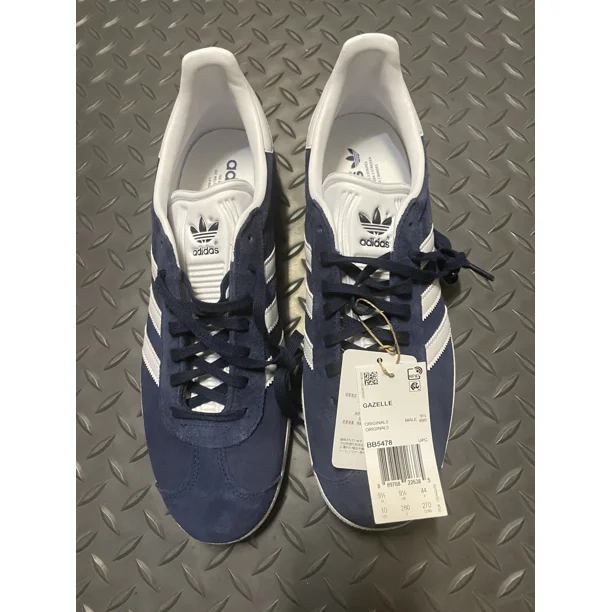 Men's Ad-id-as Originals Gazelle Casual Shoe / Legend Ink Blue / Size 10