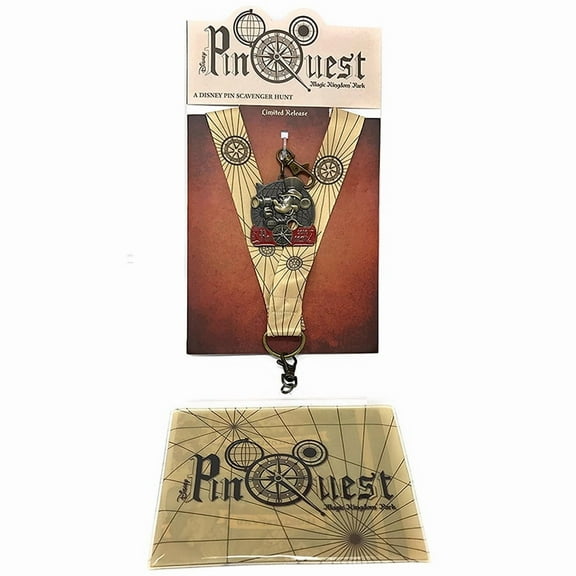 Disney Pin Trading Starter Set Magic Kingdom Pin Quest