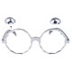 thumbnail image 4 of Toystoory Gafas de bola de discoteca de plata brillante para disfraz de fiesta de Año Nuevo Mardi Gras Kits de decoración para fiestas, 4 of 6
