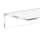 thumbnail image 5 of Injueey Estante de almacenamiento de acrílico, elegante soporte para estante de libros para baño, hogar, oficina, registro transparente Organizadores de utensilios de cocina, 5 of 6