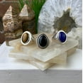 thumbnail image 2 of Gemstone Rings for Men (Lapis, Black Onyx, Tiger Eye - Sized (oval, octagon, square), 2 of 28