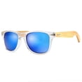 thumbnail image 2 of Wooden Sunglasses under $5! CQCYD Wooden Sunglasses, Vintage Retro Wood Frame Sun Glasses for Men Women, Classic Color Lens UV Protection, Summer Fashion Eyewear, 2 of 9