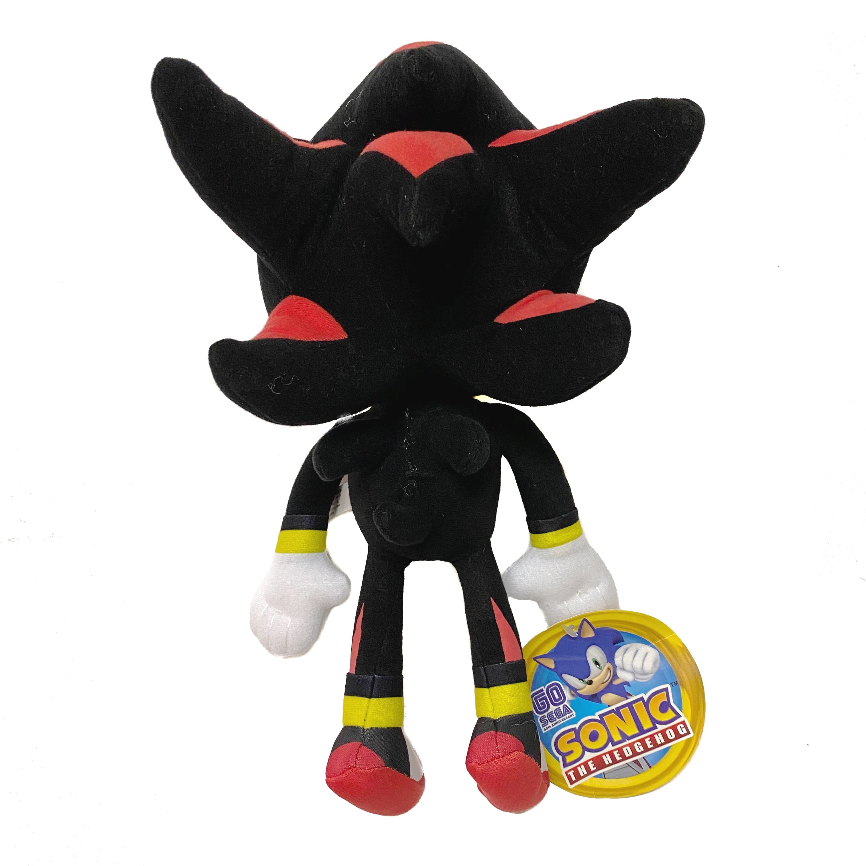 SHADOW Sonic 12 Plush The Hedgehog Stuffed Doll New Tag Authentic