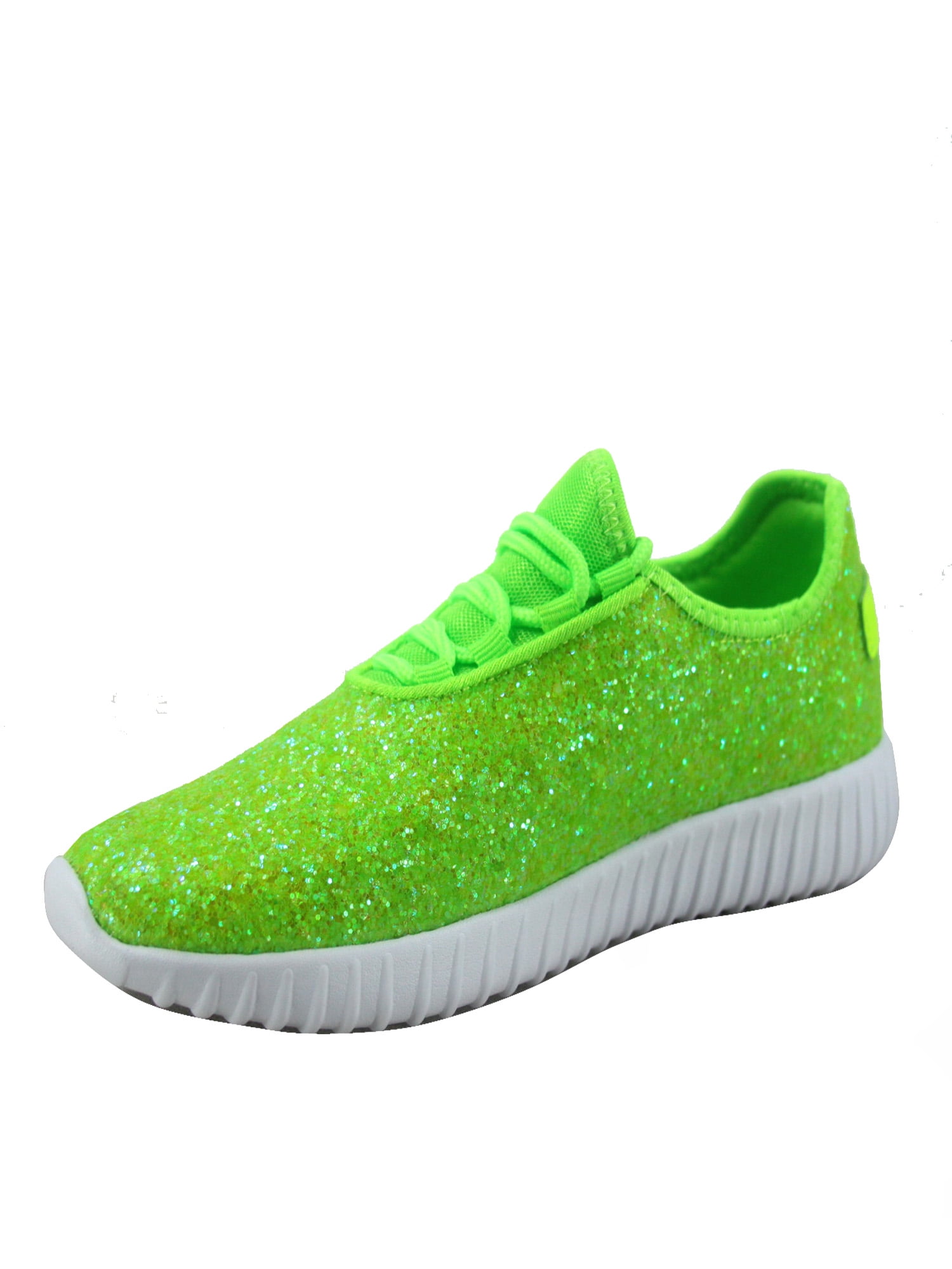 green tennis shoes