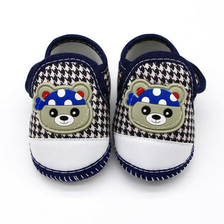 

Wesracia Baby Shoes Newborn Baby Girls Printing Cartoon Prewalker Soft Sole Sandals Single Shoes