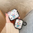 thumbnail image 1 of For AirPods 3rd Gen 2021/1/2/Pro 2 Case，Shockproof Black-rimmed clown PC Case Cover With Ring, 1 of 5