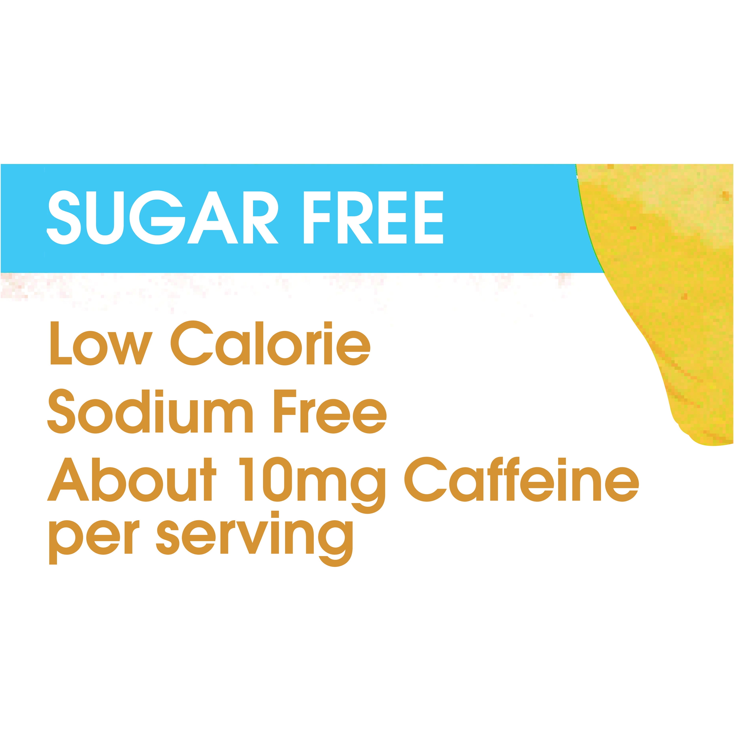 Great Value Iced Tea with Lemon Powdered Liquid Drink Mix, Sugar-Free, 0.23 oz, 6 Packets