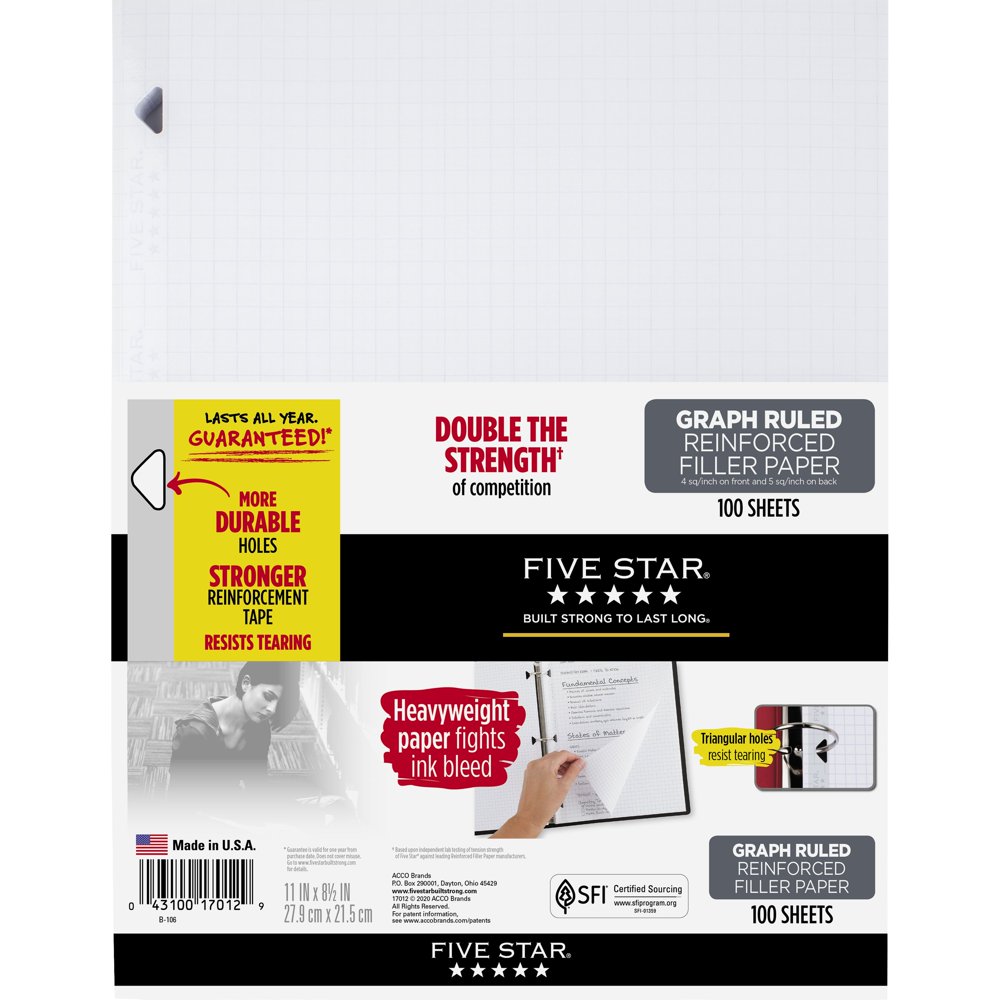 Five Star Graph Paper Five Star Graph Paper