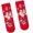 suddenly rich, variant on Red Cotton Middle Calf Socks For Couples Chinese Horse Year Design Festive Gift Comfortable Winter Wear Auspicious Patterns