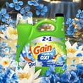 thumbnail image 3 of Gain Ultra Oxi Liquid Laundry Detergent, Waterfall Delight Scent, 154 fl oz, 107 Loads, 3 of 15